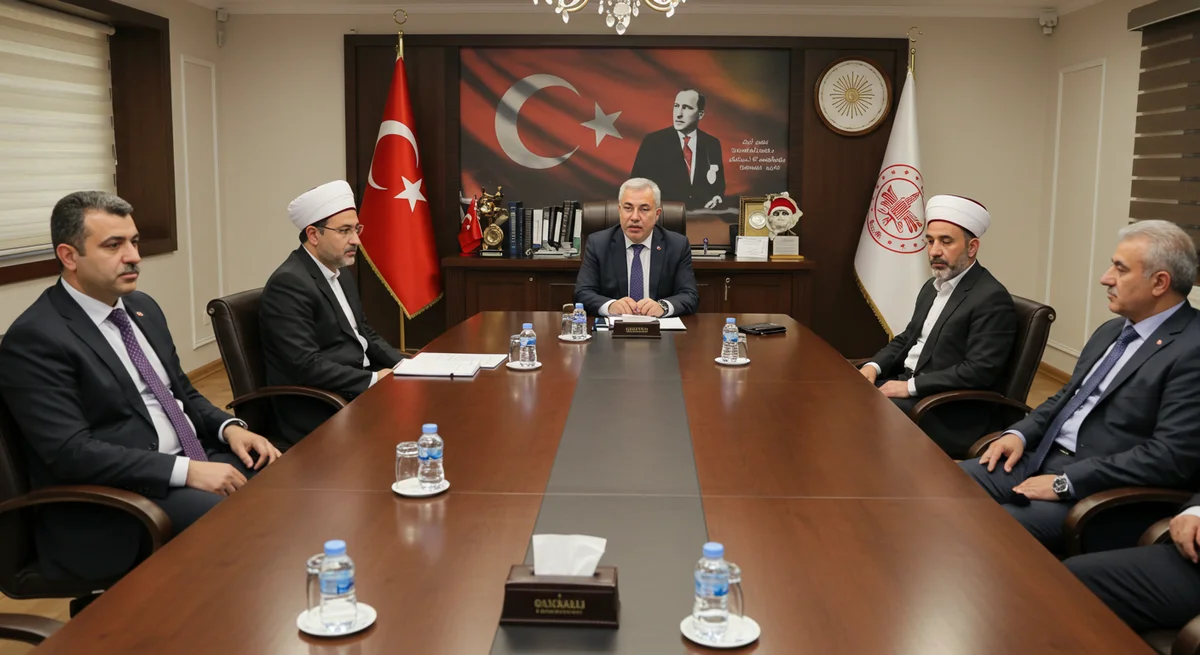 Diyanet Vakıf-Sen Liderleri Mustafakemalpaşa'da Personelle Buluştu: Güçlü Birlik Mesajı!